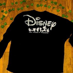 Disney *rare*! 100 years of Disney Sparkly- cast exclusive navy spirit jersey